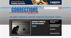 Desktop Screenshot of correctionsforum.net